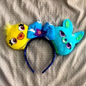Custom Disney Ducky and Bunny Toy Story 4 Mickey Ears Headband